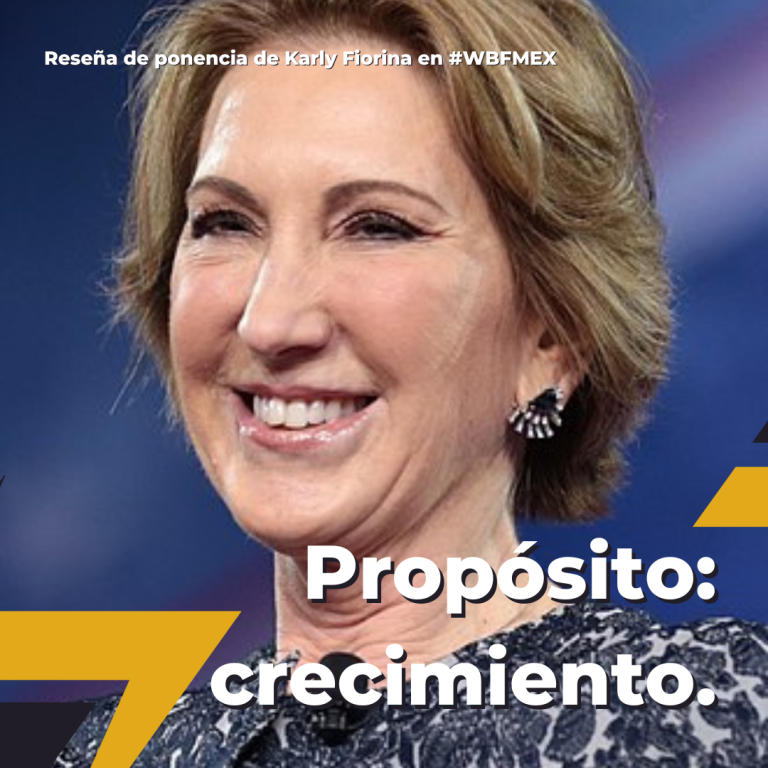 Lee más sobre el artículo Karly Fiorina. Reseña de ponencia en World Business Forum de WOBI