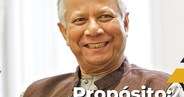 Muhammad Yunus. Reseña de ponencia en World Business Forum de WOBI