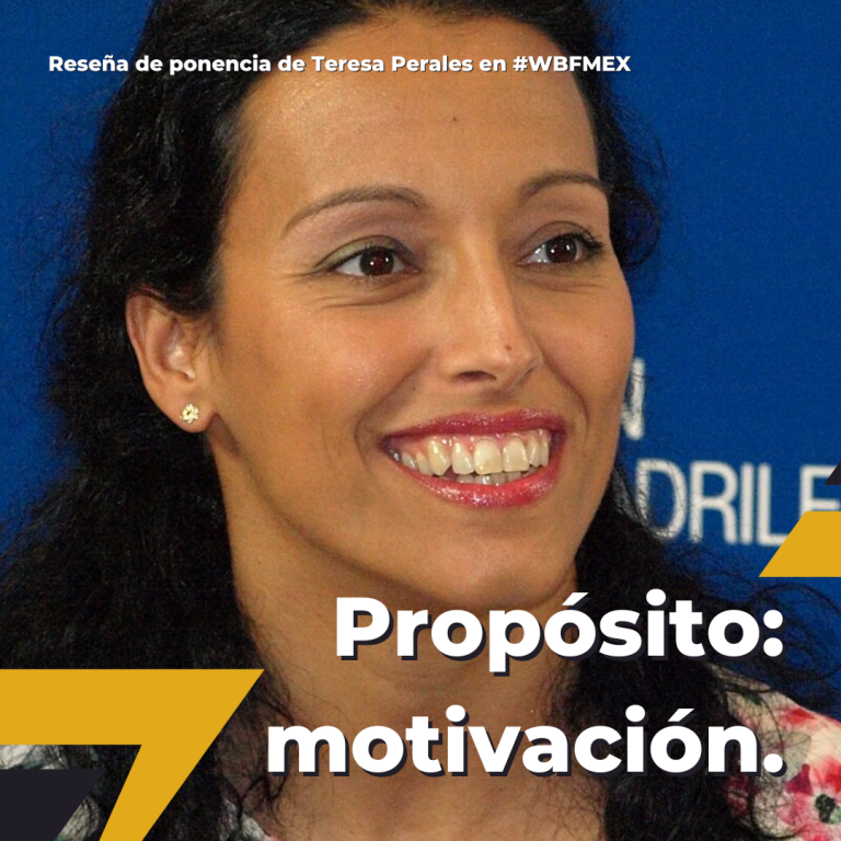 Lee más sobre el artículo Teresa Perales. Reseña de ponencia en World Business Forum de WOBI