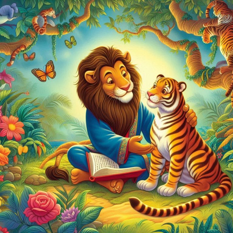 Lee más sobre el artículo La fábula de Leo y Tigro – Fuerza y Emoción