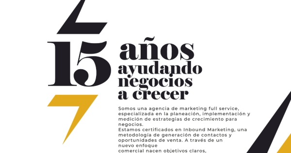 15 AÑOS LUMINOS MARKETING