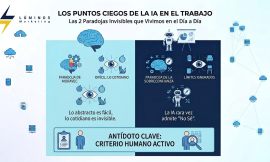 Los Puntos Ciegos de la IA: Las 2 Paradojas que Vives en el Trabajo Diario (y Ni Siquiera lo Sabías)